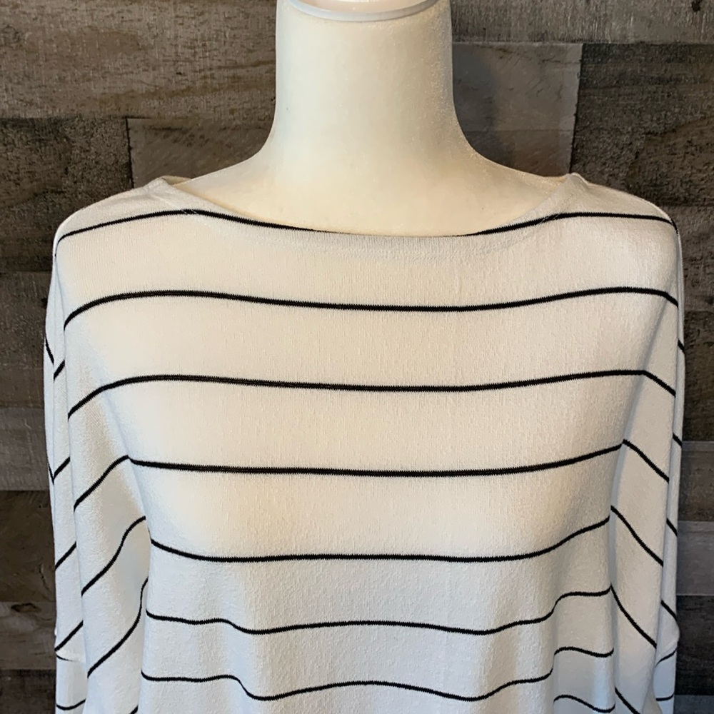 Lulus Oversized Striped Top - Picture 5 of 16
